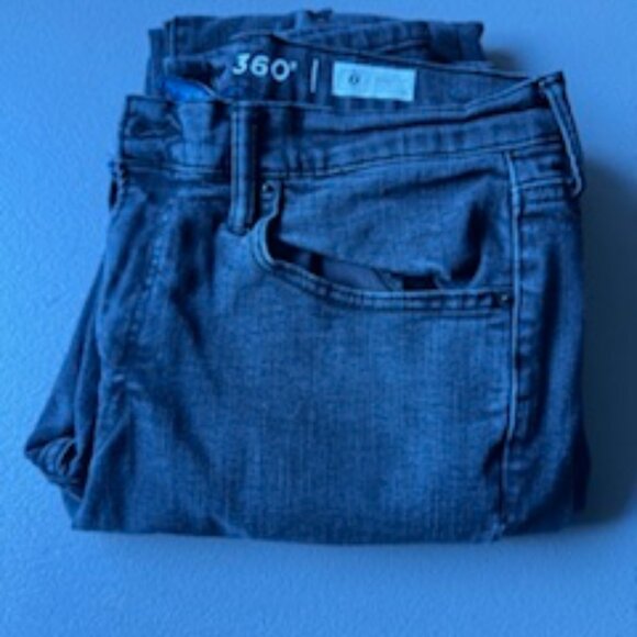 Men's Arizona Jeans, Super Skinny, Blackwashed distressed, 32/34 - Picture 2 of 7